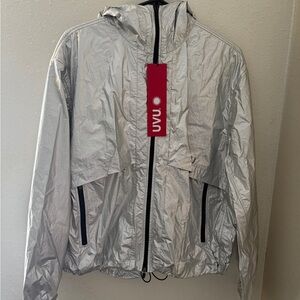 UVU Silver Windbreaker Jacket